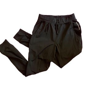 Alphalate Black Legging Joggers